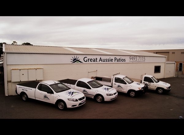 Great Aussie Patios warehouse
